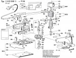 Bosch 0 603 250 041 P 20 Orbital Sander 110 V / GB Spare Parts P20